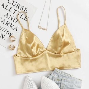 Satin Bralette Top
